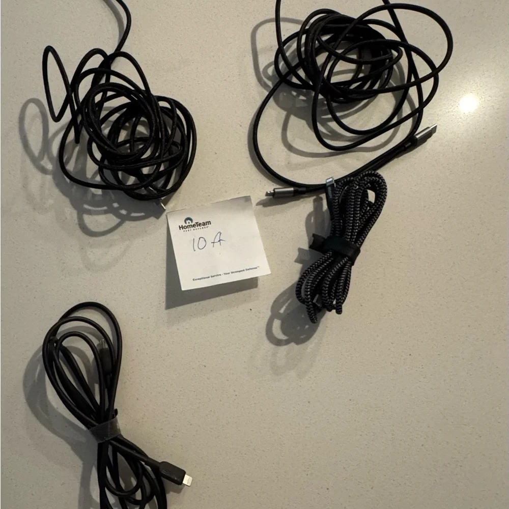 8 Charging Cords Lightning to USB C