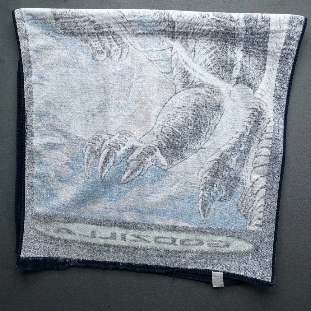 Godzilla vintage beach