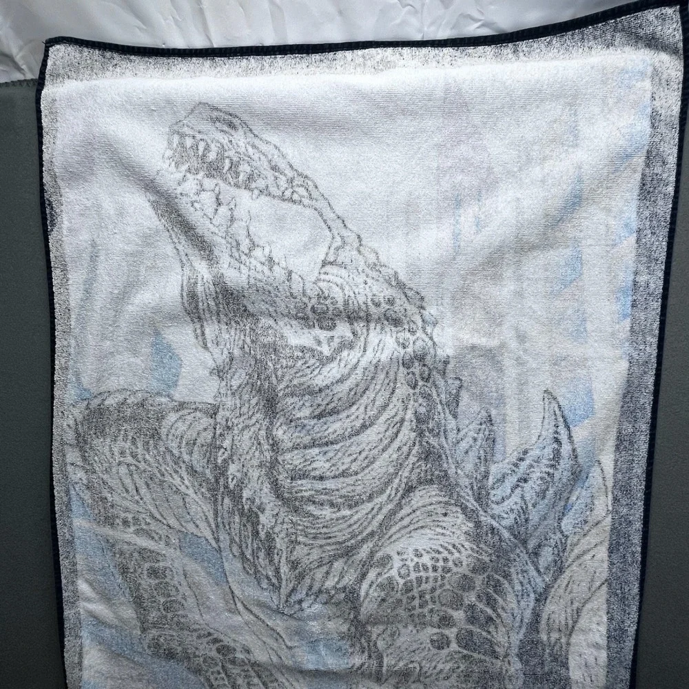 Godzilla vintage beach