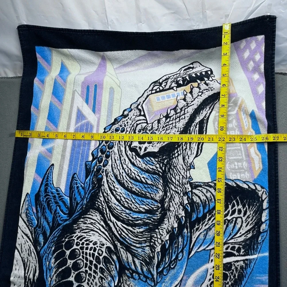 Godzilla vintage beach