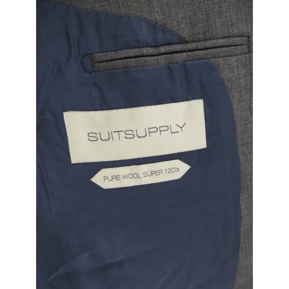 Suitsupply Sport Coat 40 Vitale Barberis Blazer Wool Super 120s Italy