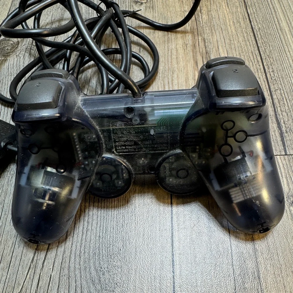 Official Sony PlayStation 2 PS2 Dualshock 2 - Smoke Gray Remote Game Controller