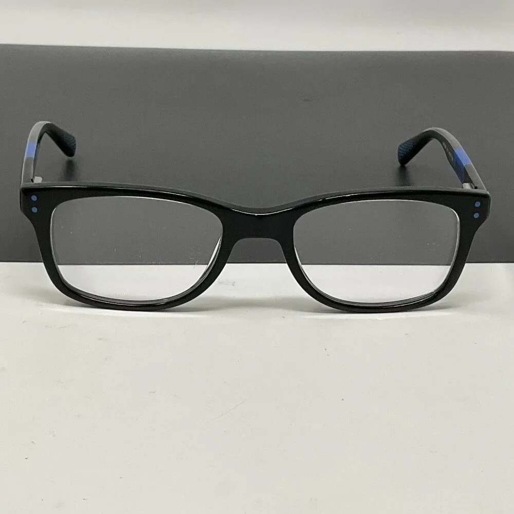 NIKE FRAMES ONLY EYEGLASSES 5538 013 BLACK / BLUE 46 [] 17 130