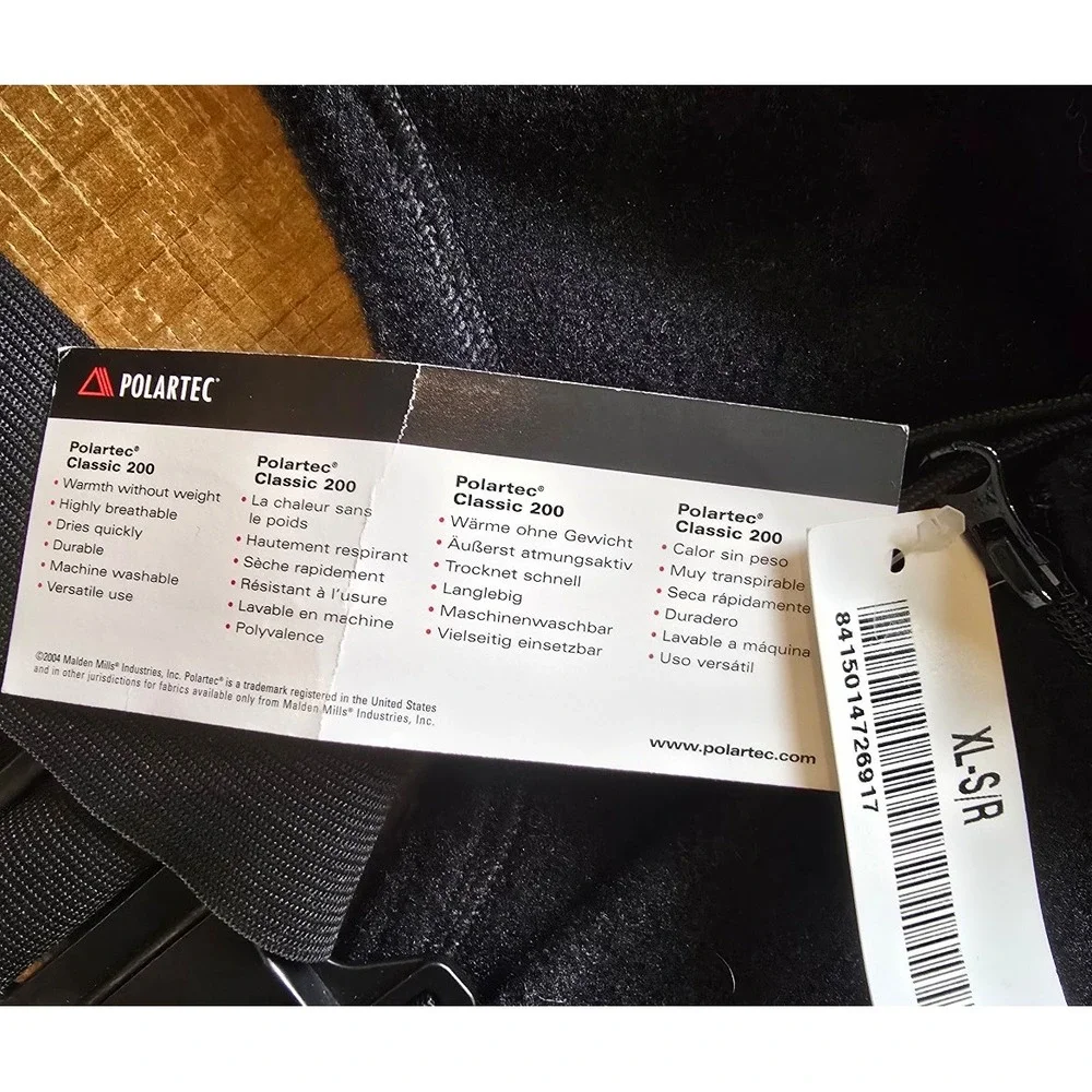Polartec new tags