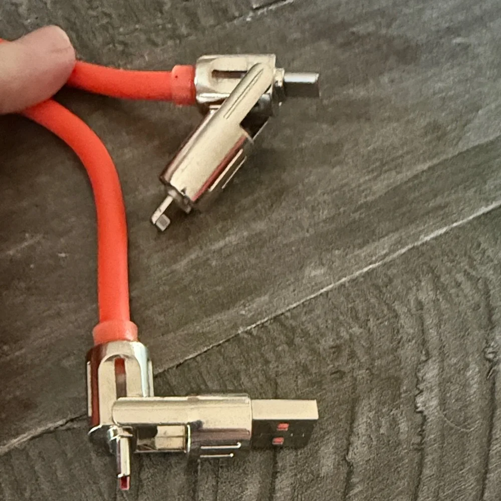 2-in-2 Fast Data Fast Charging Cable - NWT