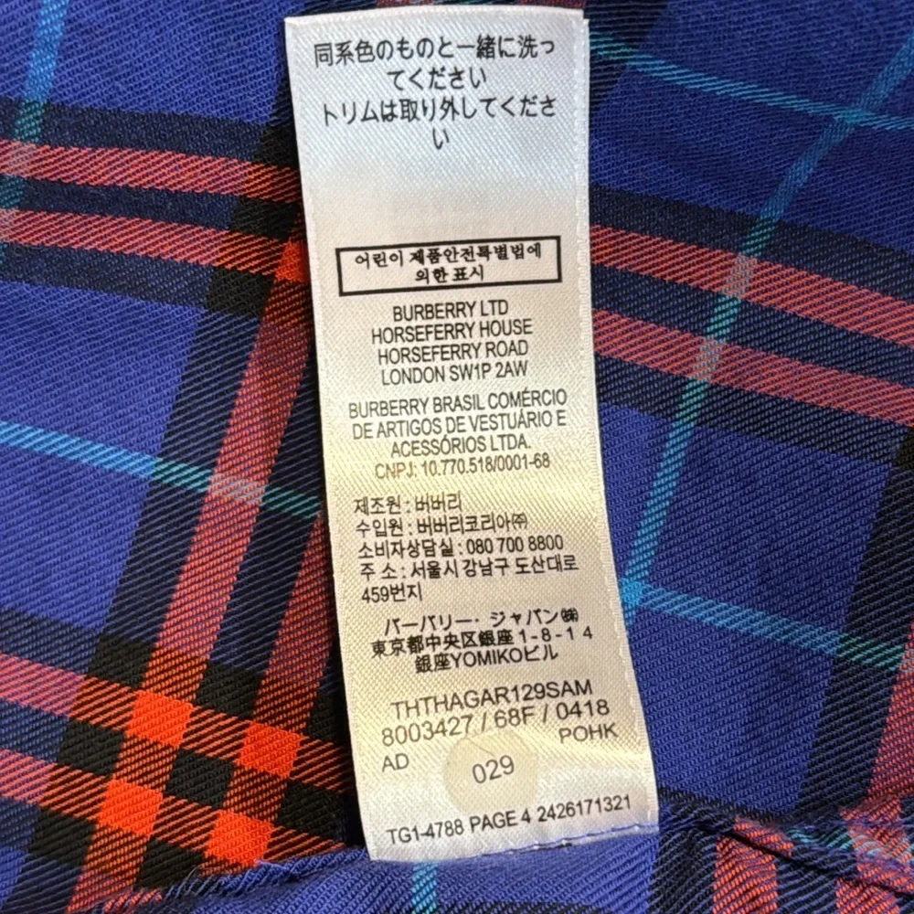 Burberry button up