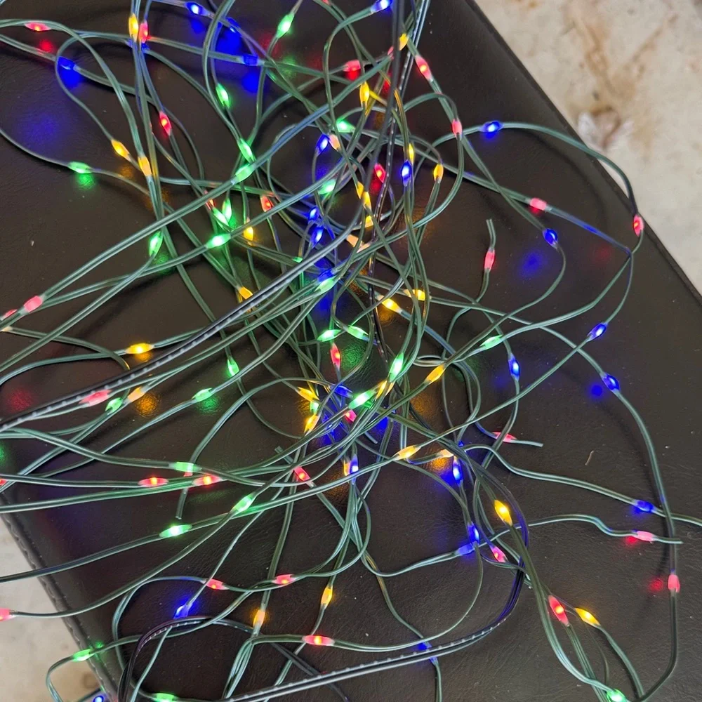 Warm White Holiday String Lights