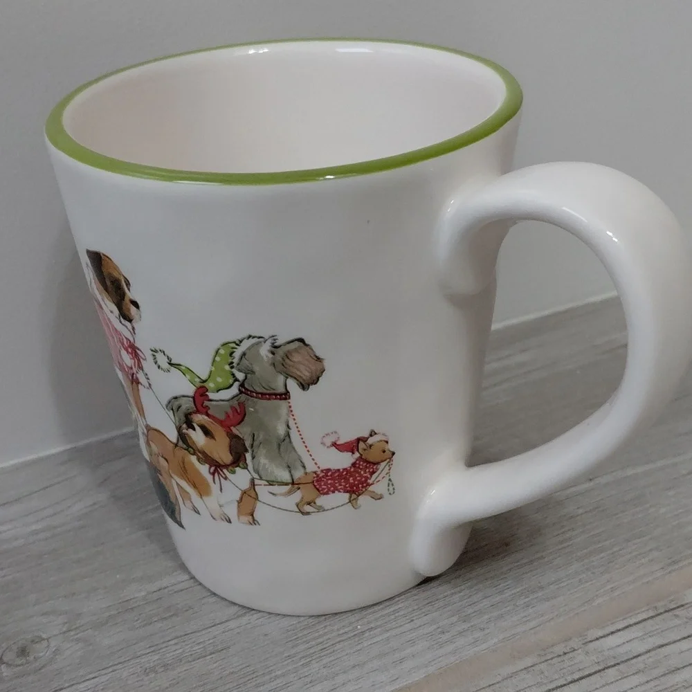 Park Avenue Puppies Pier 1 Dog Coffee Mug