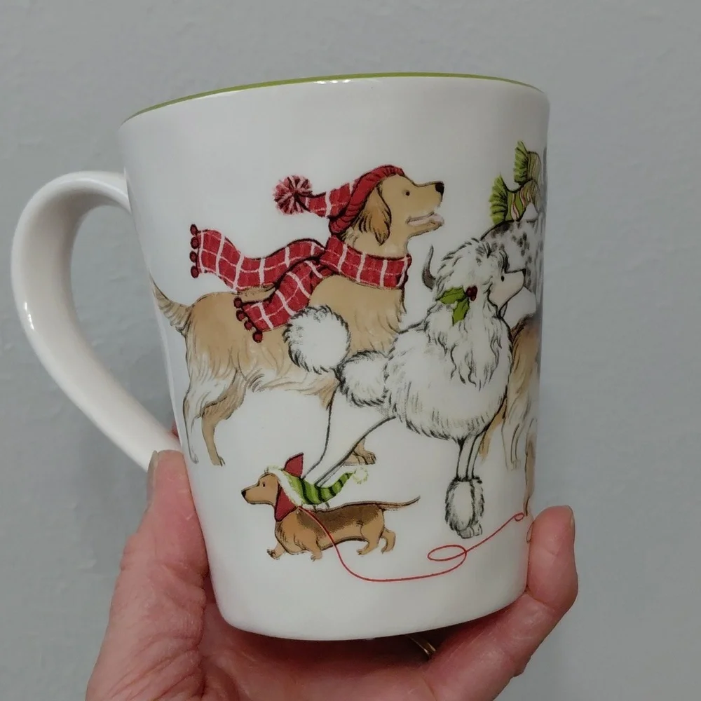 Park Avenue Puppies Pier 1 Dog Coffee Mug