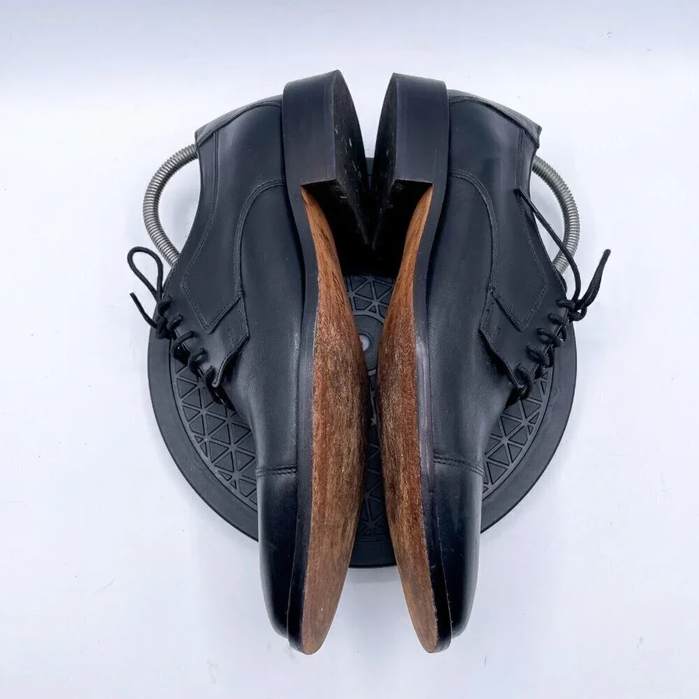 J Murphy by Johnston & Murphy Oxfords Dress Shoes Mens Size 9M Black Leather