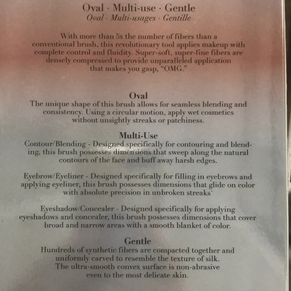 The OMG Luxury Make-up Brush Trio