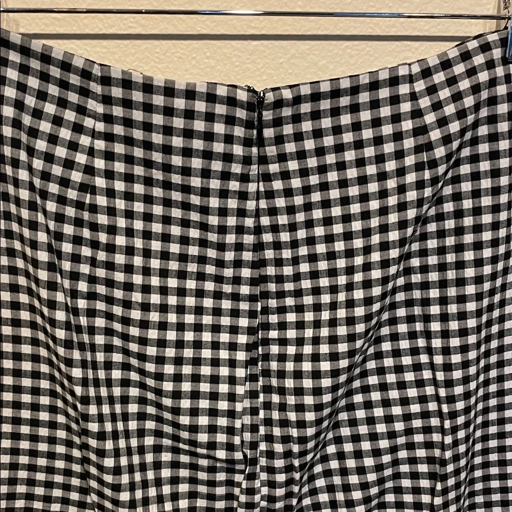 Who What Wear brand Checkered Skirt