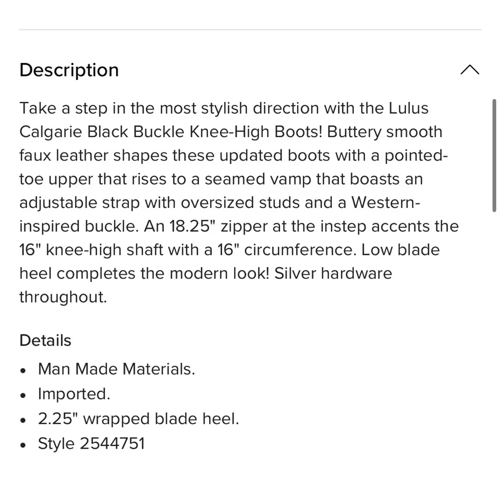 Lulus sleek black