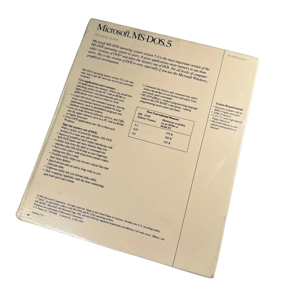 Microsoft factory sealed