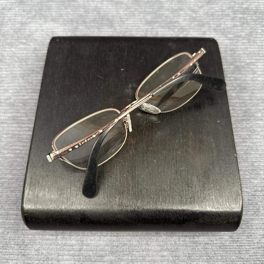 Bebe Over The Top BB5107 Y2k Eyeglasses Shiny Brown 210 Leopard Print 52-18-135