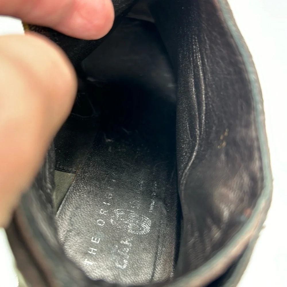 Prada The Original Car Shoe Gray Suede‎ Booties Tassels 39/8-8.5