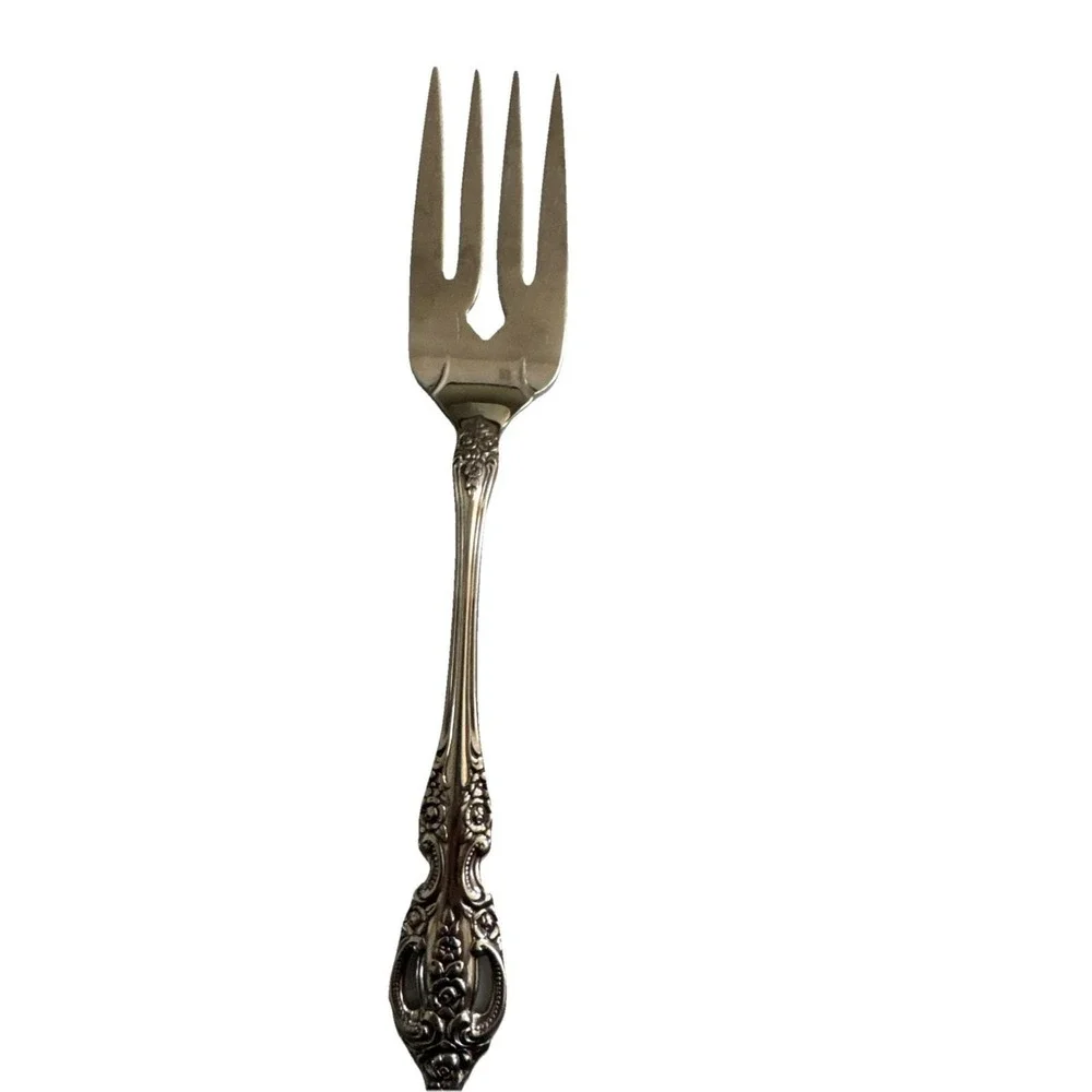 Oneida SSS Stainless Silverware - RENOIR‎ PEMBROOKE - Solid Serving Fork