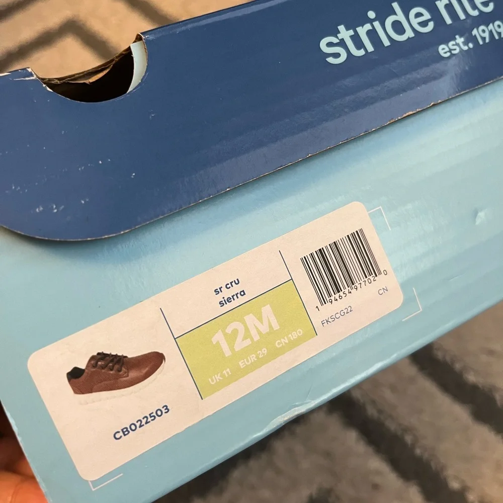 Stride Rite new tag