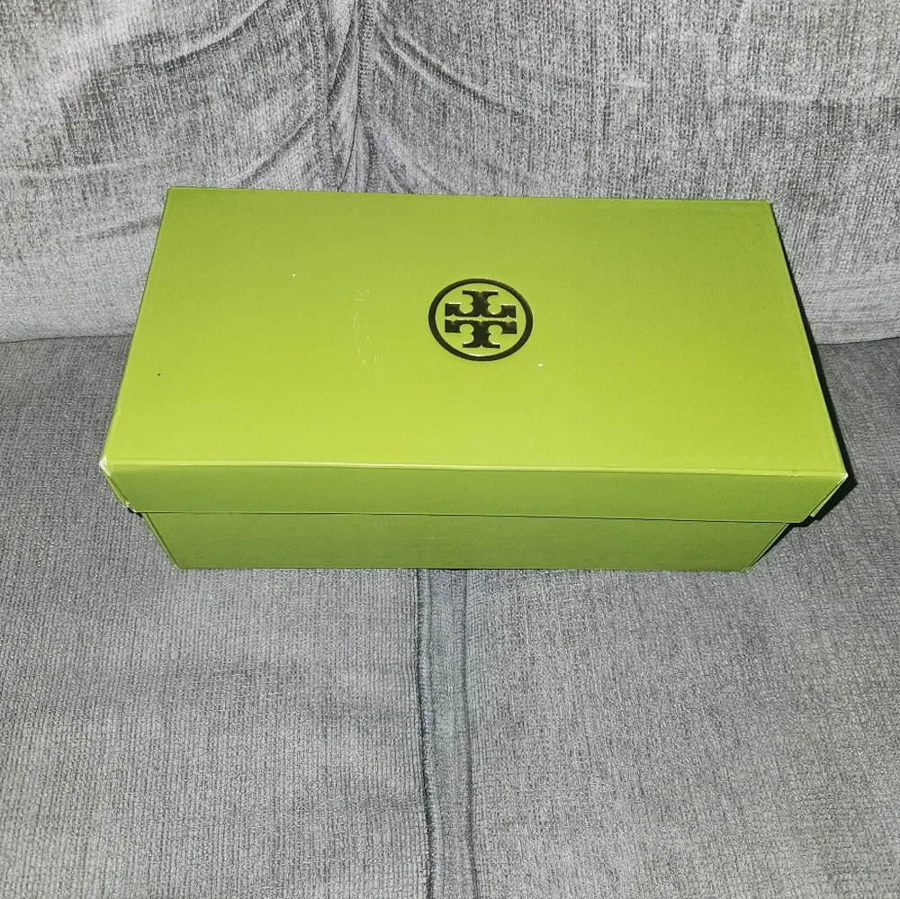 Tory Burch Green Shoe Box