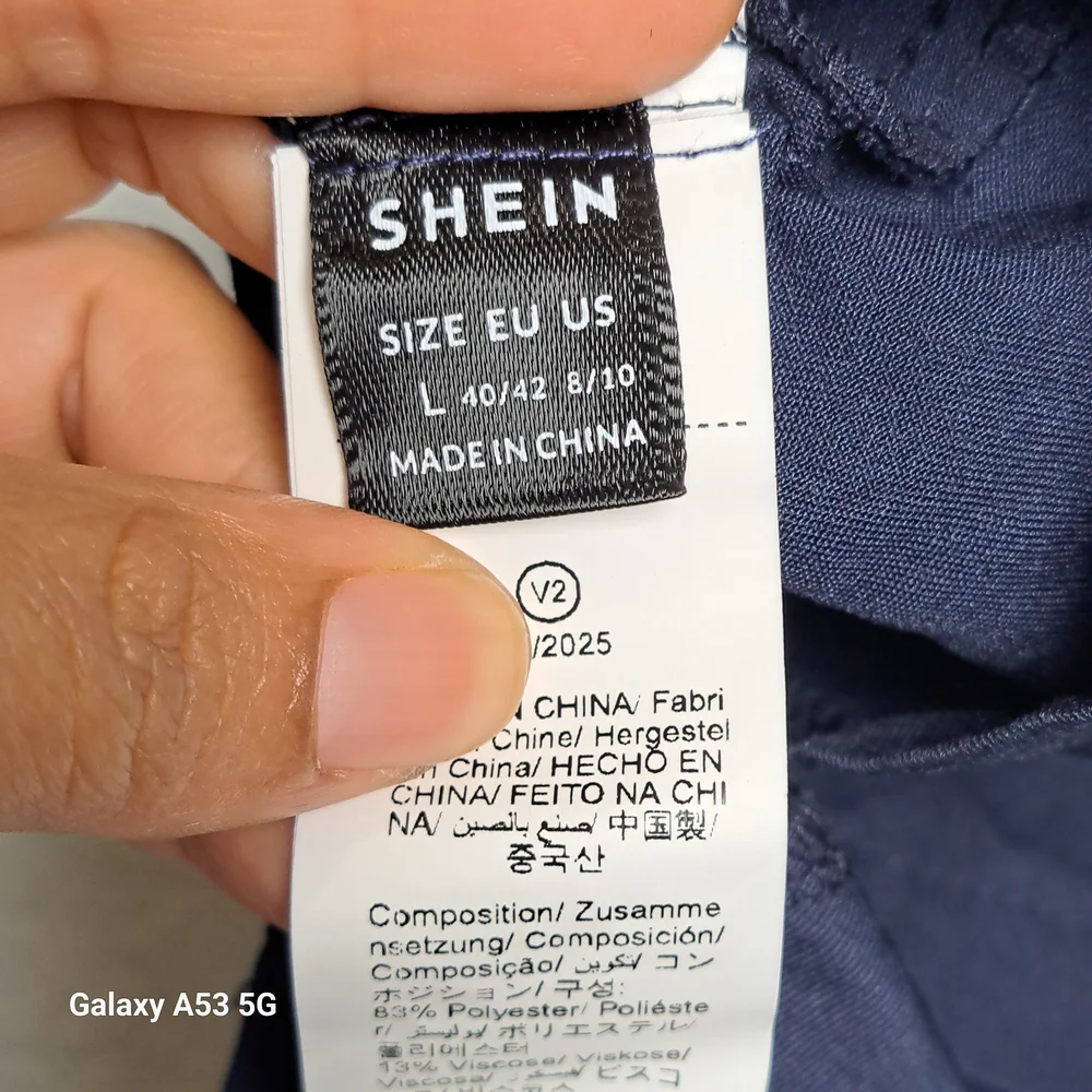 SHEIN design vest blue
