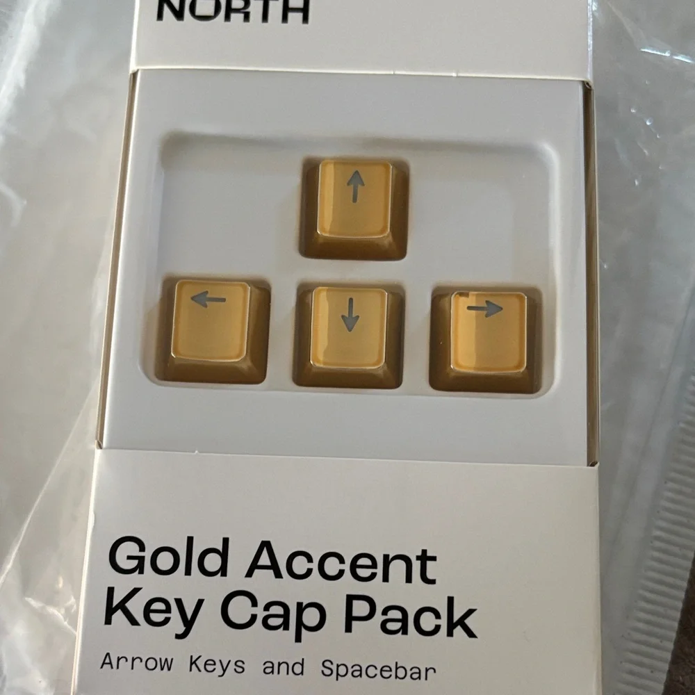 Gold Key Cap Set for Keyboards