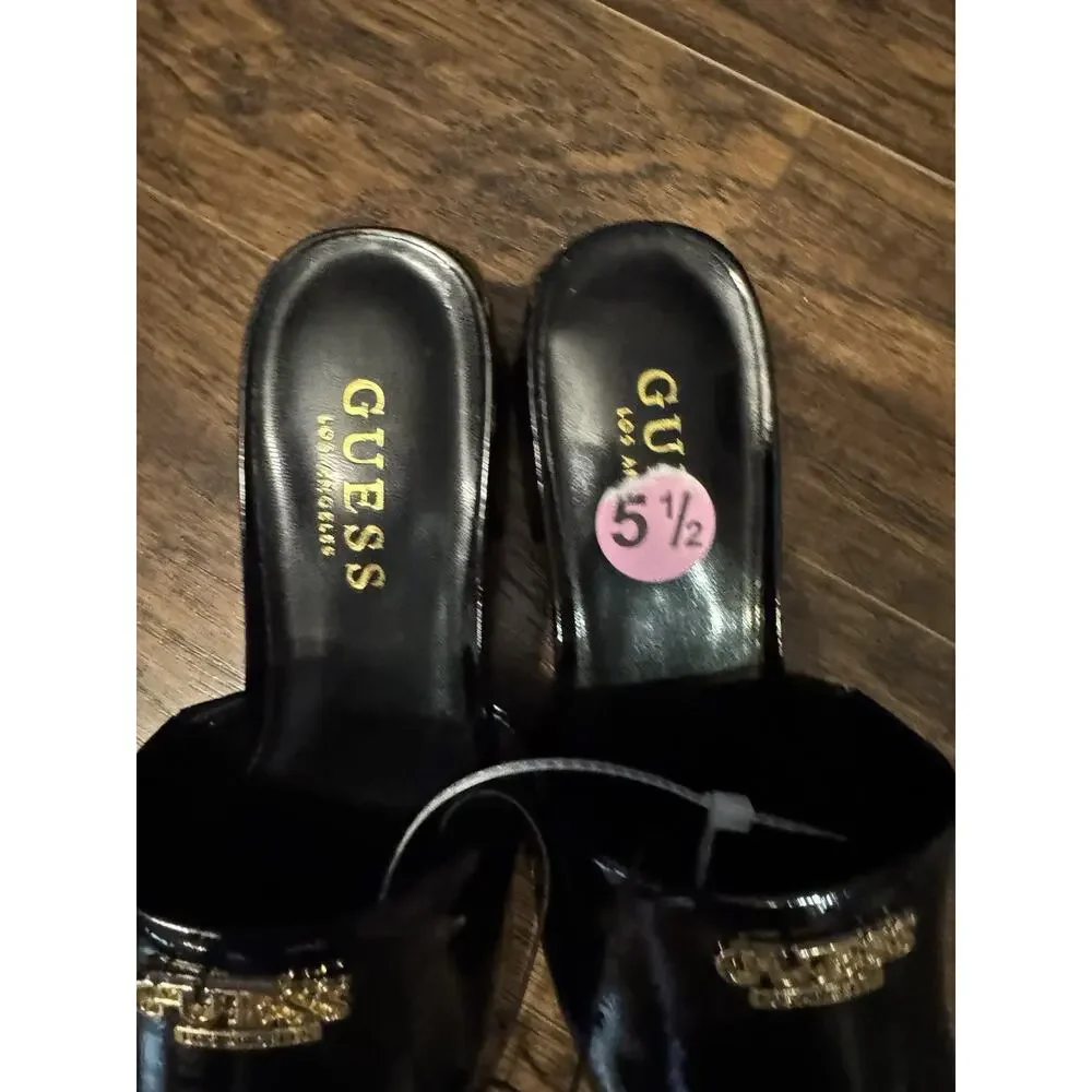 Guess logo black