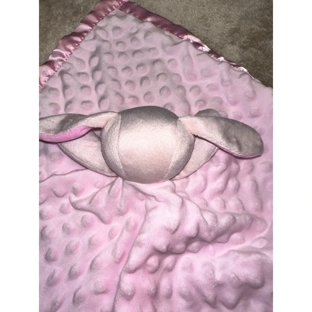 Pro Goleem Lovey Pink Bunny Rabbit Security Blanket