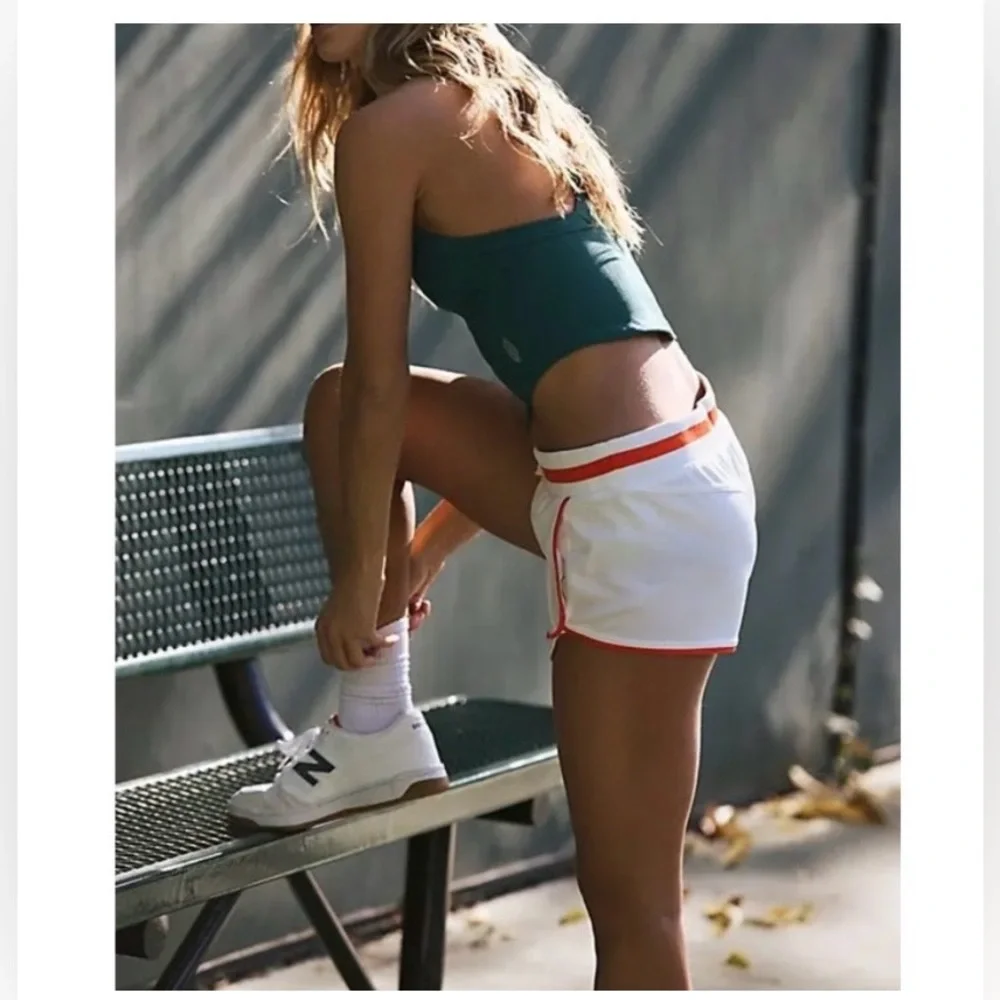 New Free People Prep in your Step Shorts- White
