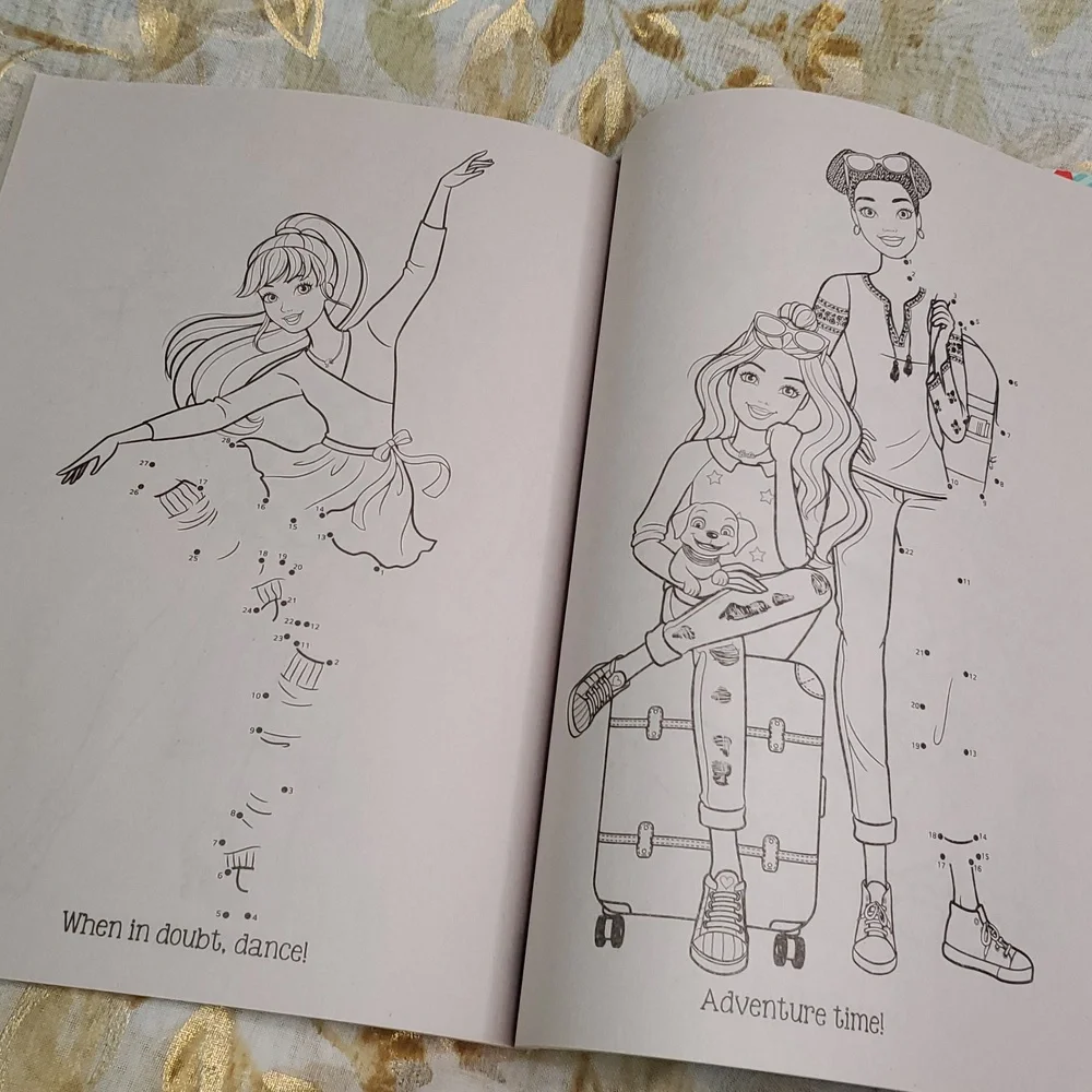 Barbie Coloring and Activity Book‎ Set