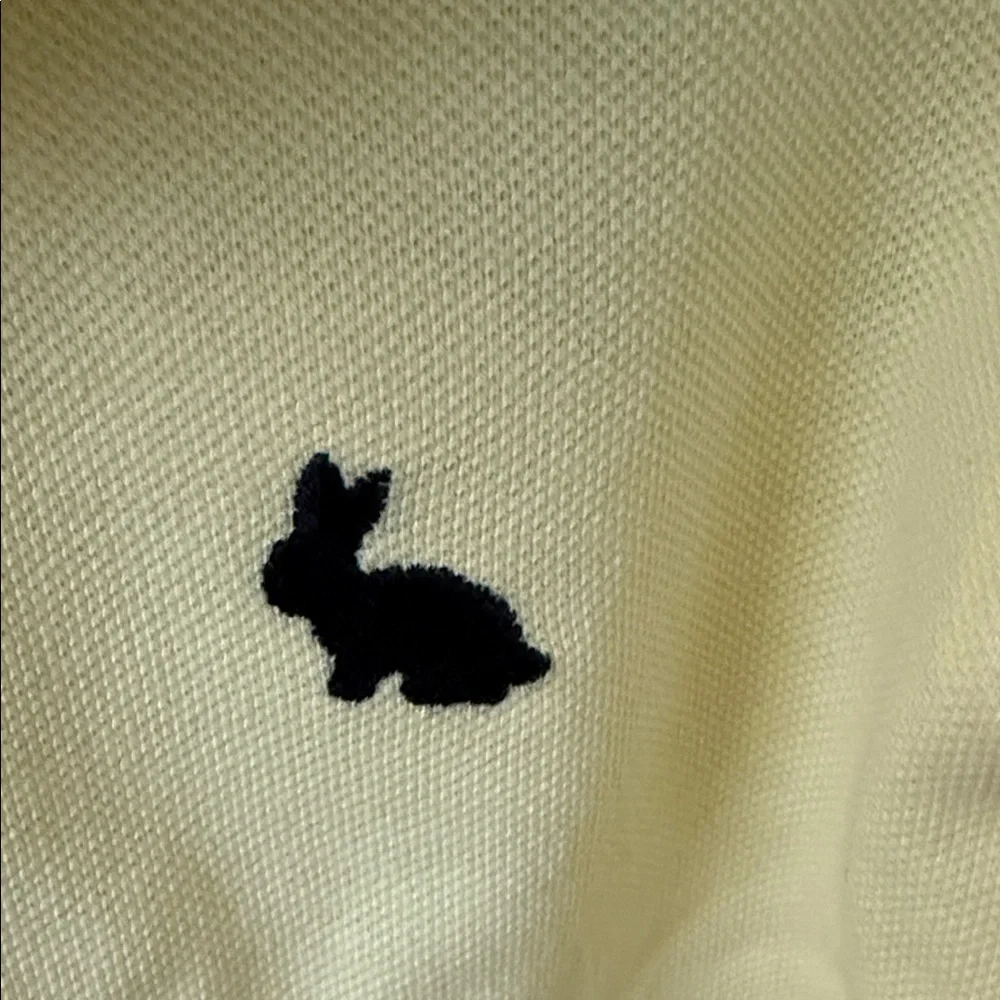 Gymboree Yellow Easter Polo with Navy Collar