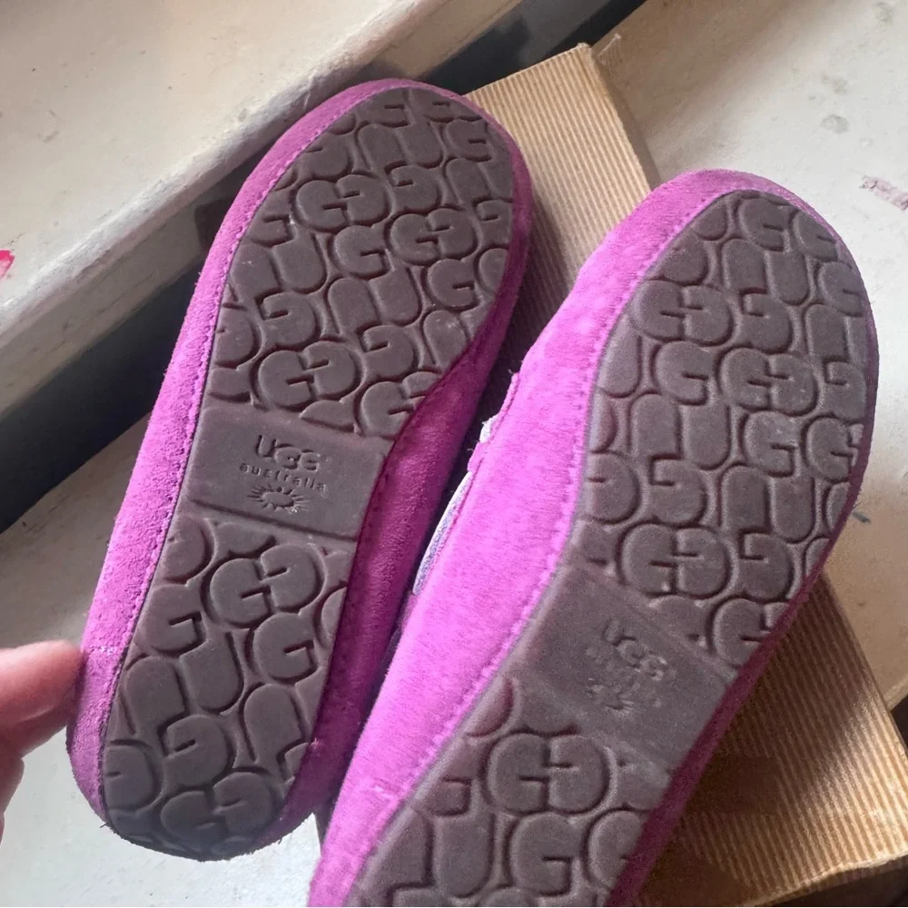 UGG kids Magenta Moccasins Purple
