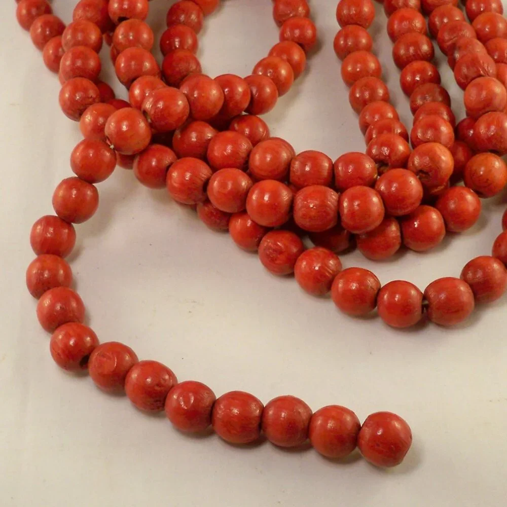 N/A red beaded