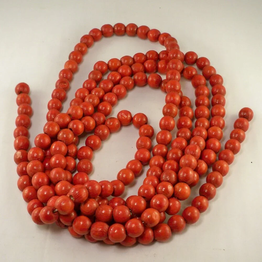 N/A red beaded