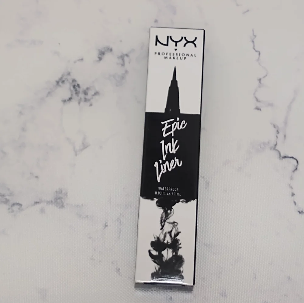 NYX COSMETICS Epic Ink Waterproof Liquid Liner BLACK E1L01 .03oz