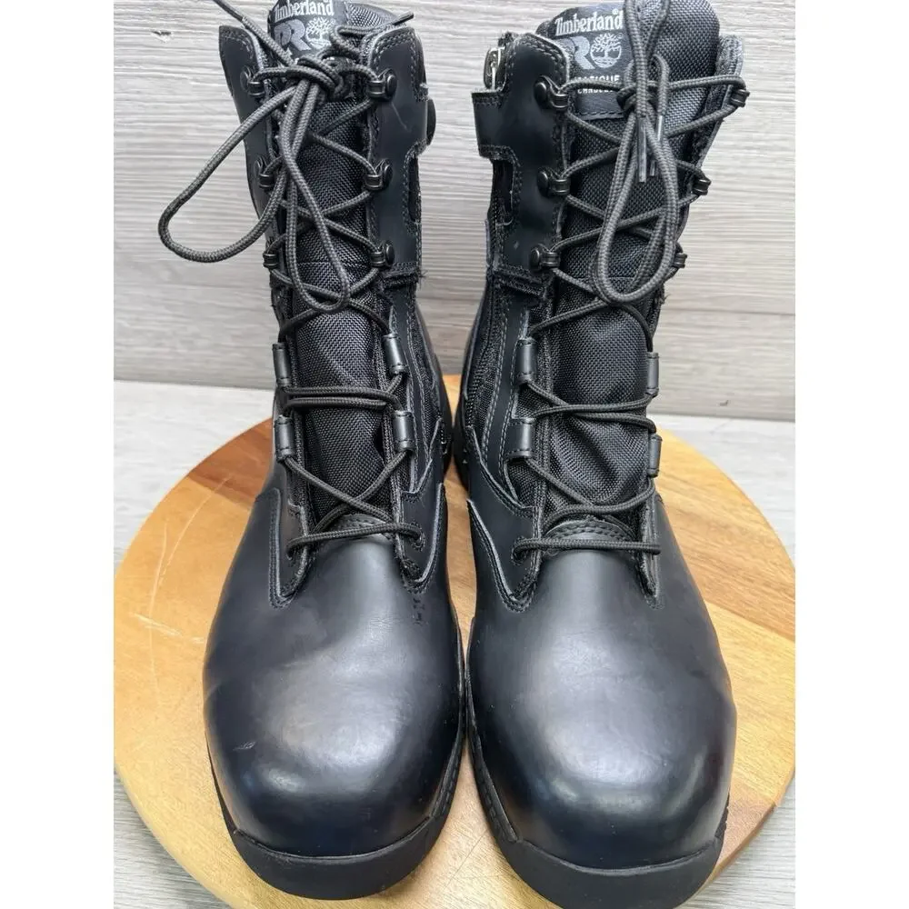 Timberland Pro Composite Toe MENS POLICE DUTY IN Black 1165A Size 10