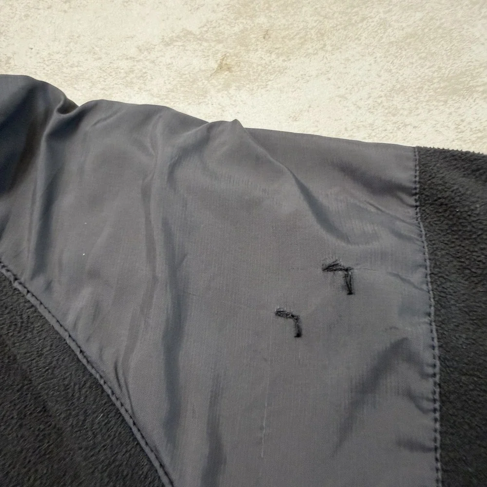The North Face Cascade Polartec Fleece Jacket Mens L Black Full Zip Outdoor