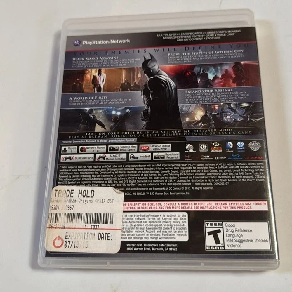 Sony ps3 batman