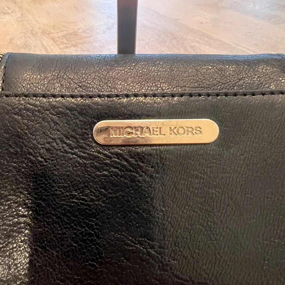 Michael Kors Black Leather Wallet
