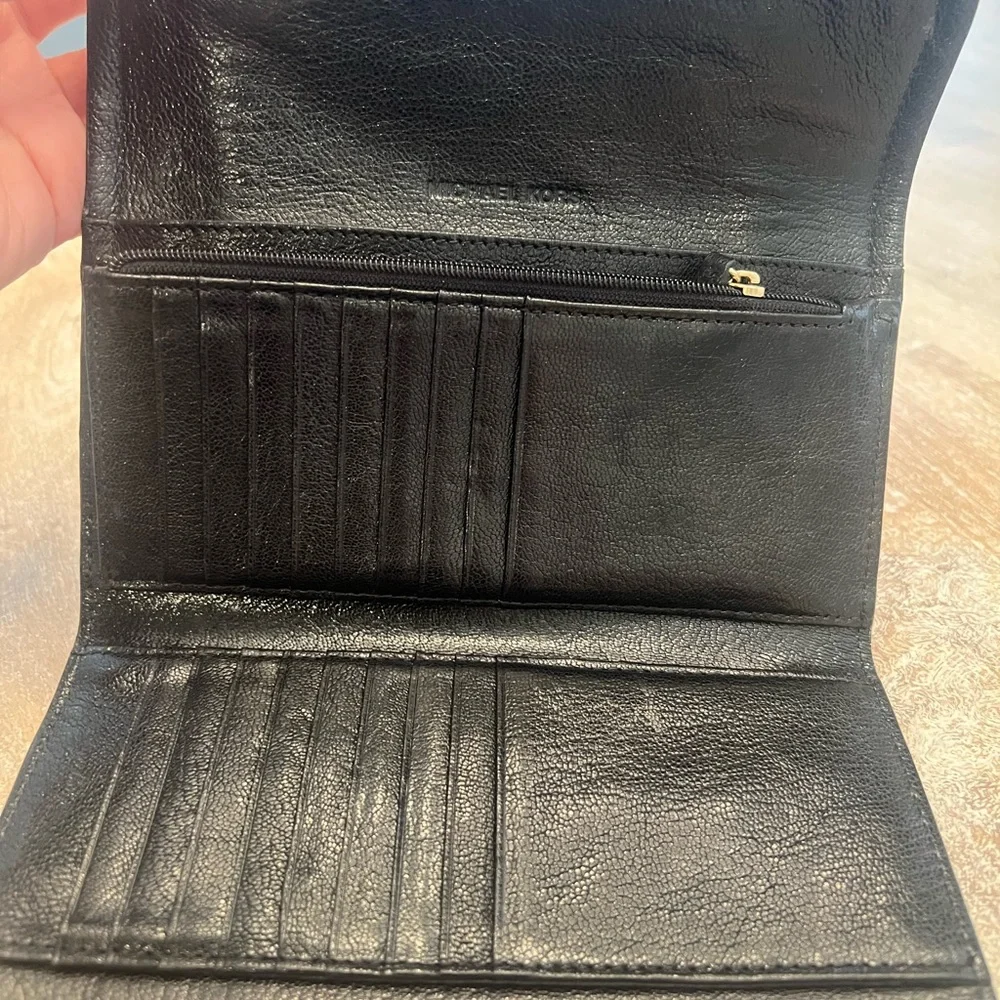 Michael Kors Black Leather Wallet