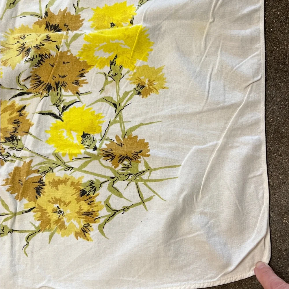 Vintage table cloth vintage almost
