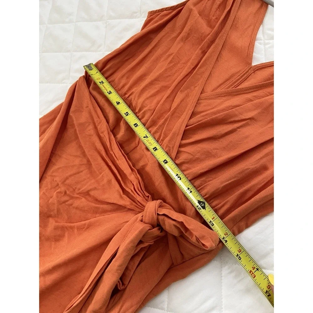 Zara orange wrap