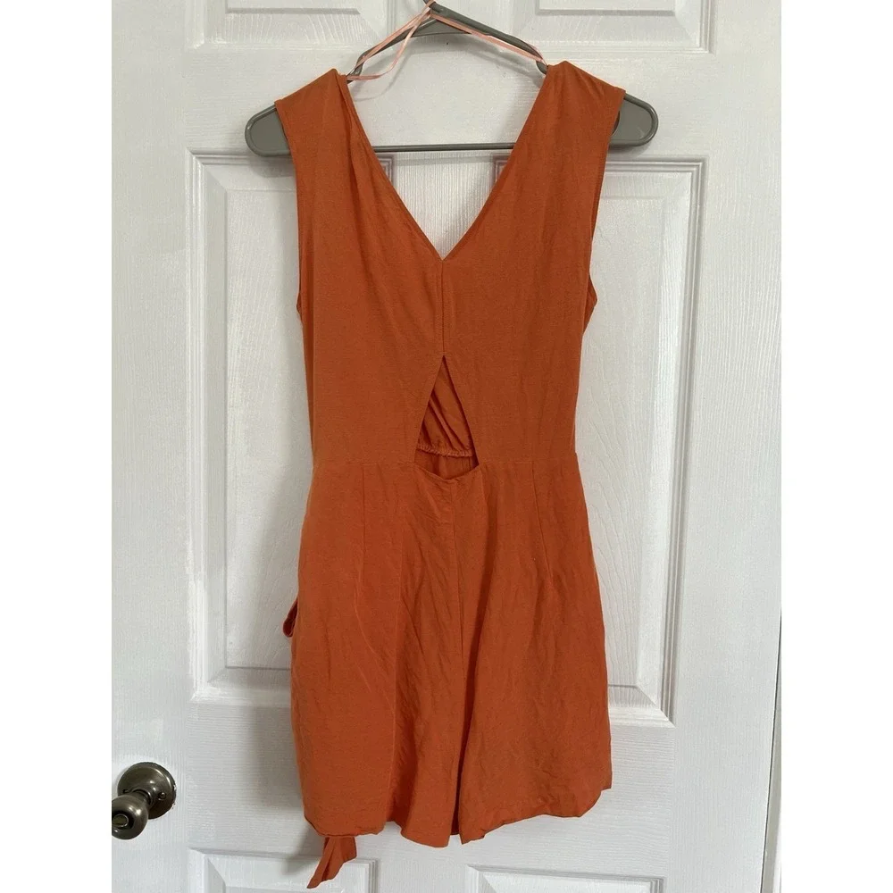 Zara orange wrap