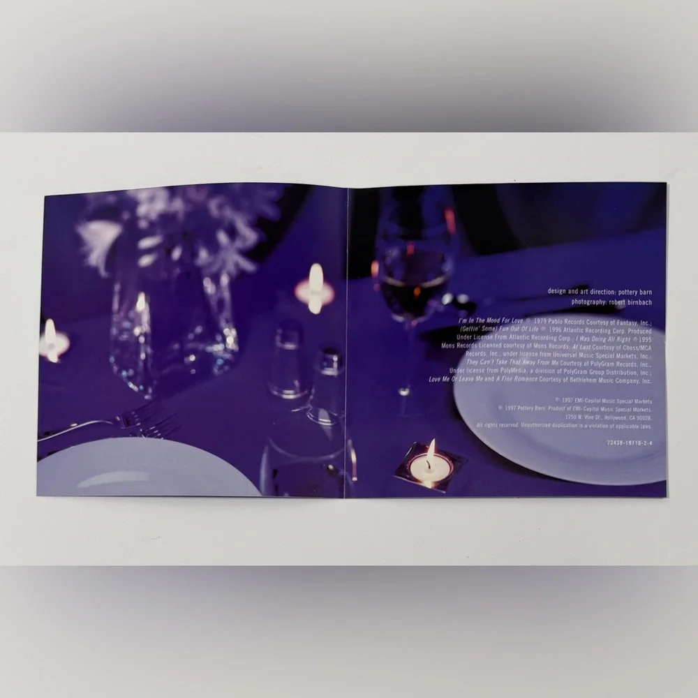 Pottery Barn Dinner at 8 CD - Purple