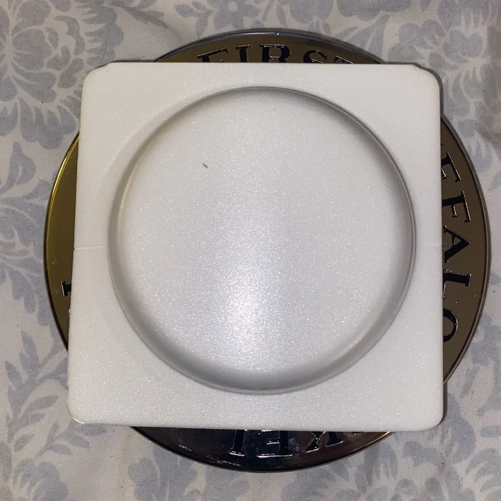 Vintage 1978 Avon The First Buffalo Nickel -Nickel Plated Soap Dish & Soap