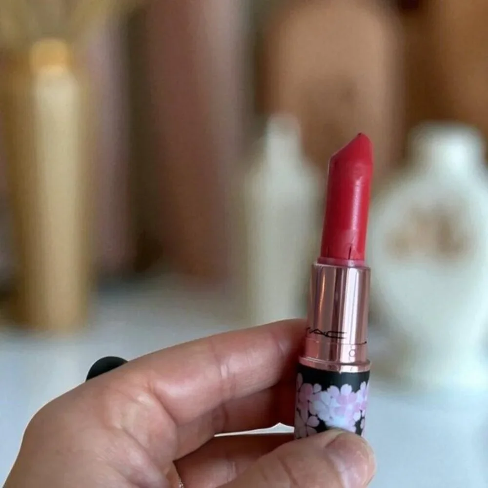 MAC Cosmetics NEW Black Cherry Matte Lipstick BLOOMBOX LIMITED EDITION
