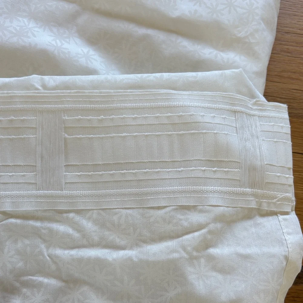 IKEA sheer curtains