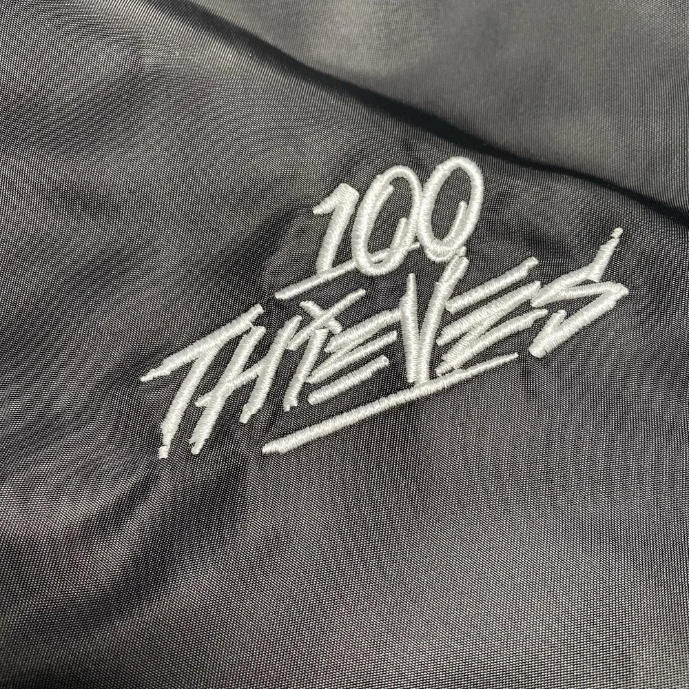 100 Thieves Foundations FW'23 Bomber Jacket Large Black