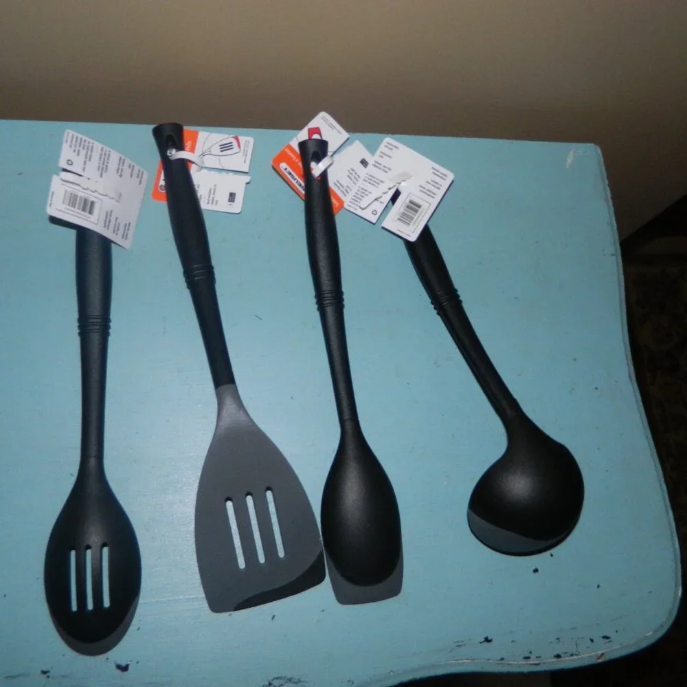 LE CREUSET Flint Revolution Bi-Material Saute Spoon Spatula Ladle UU-33