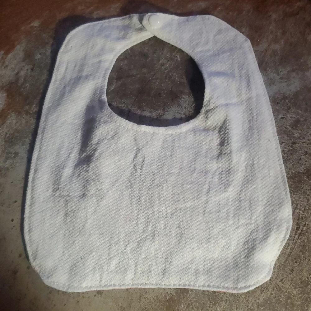 handcrafted delightful bib
