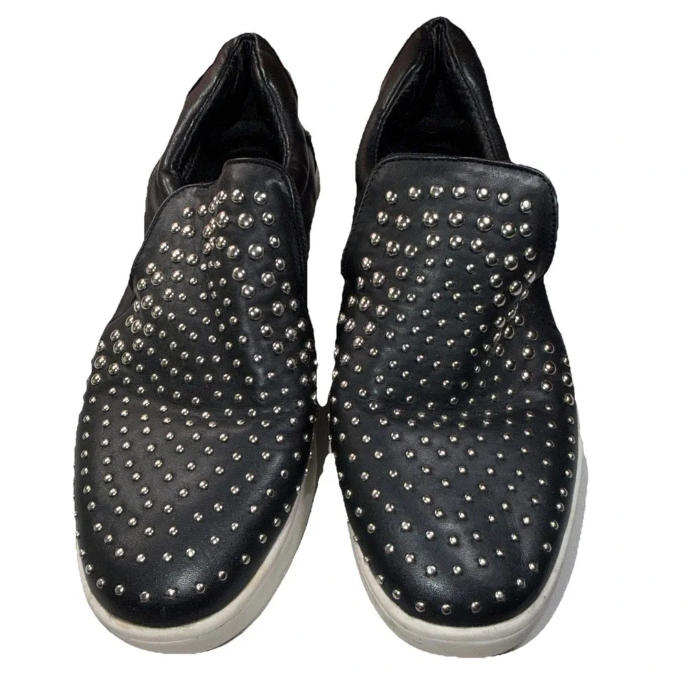 STEVE MADDEN Coulter Skate Stud Rivet Loafer Slip On Platform Sneaker Shoes 6.5